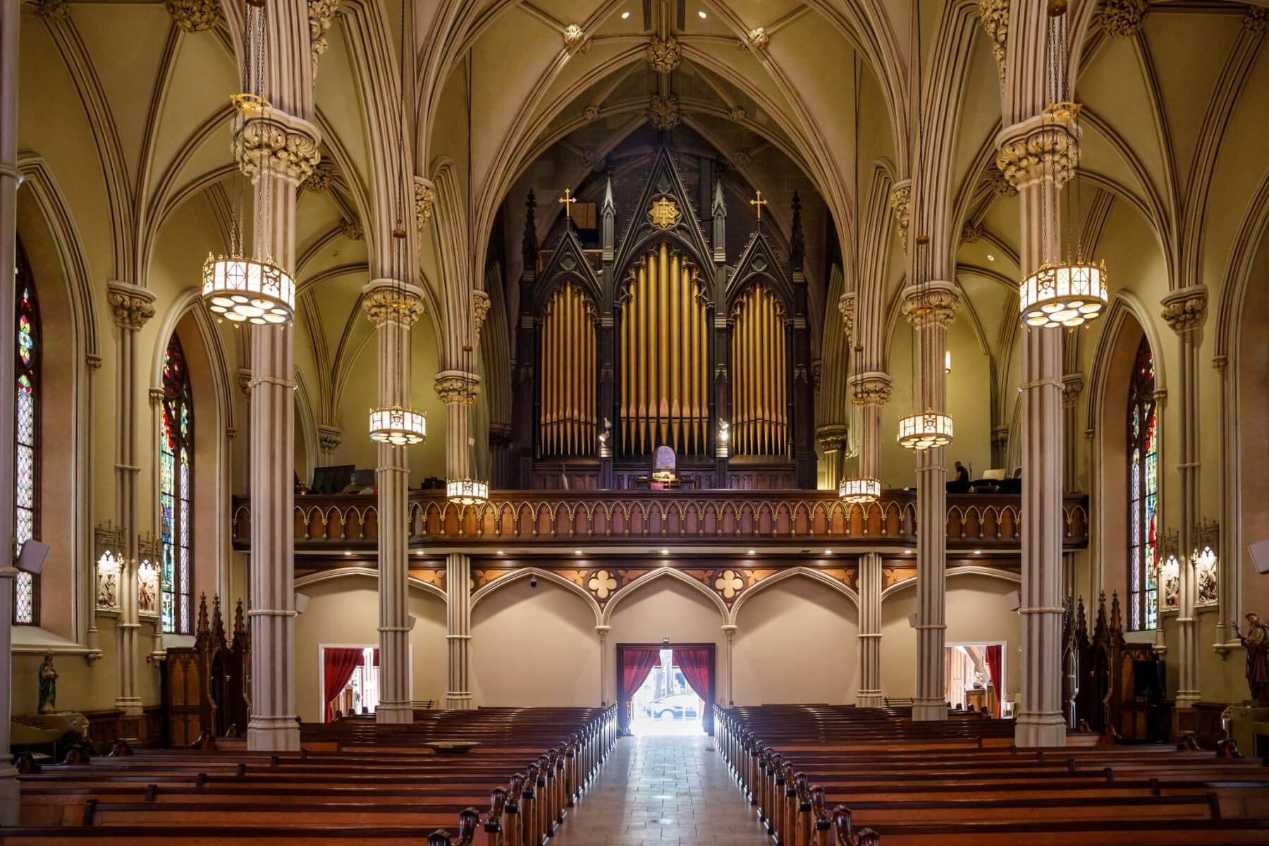1868 Henry Erben pipe organ. Photo by Stefano Ukmar for The New York Times