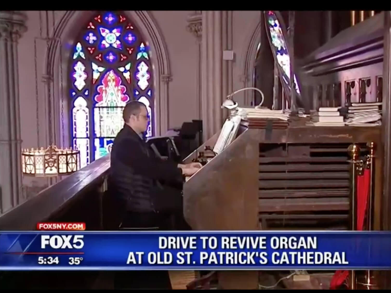 Drive to revive organ at Old St. Patrick's Cathedral - FOX5NY